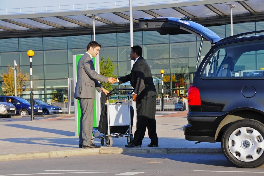 Airport transfer scams