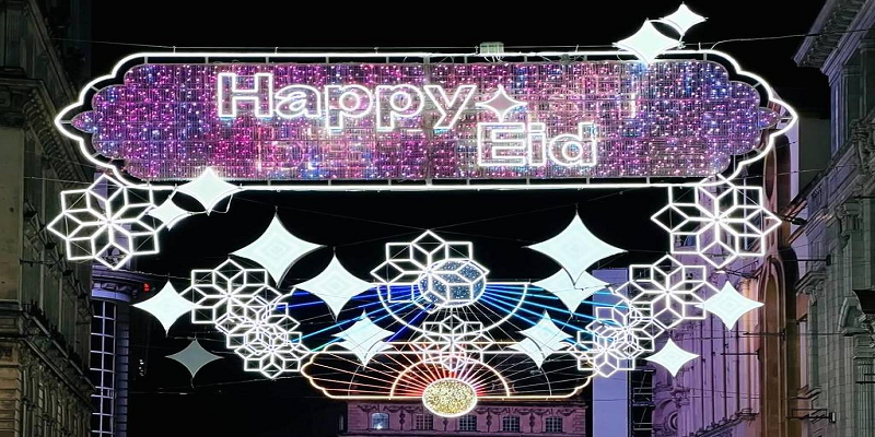 Eid Lights in London
