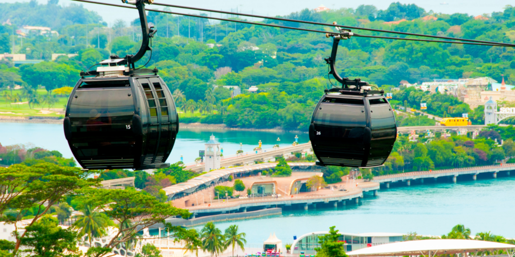 Entertainment Around Greenwich the cable car